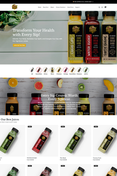 showcase of ecomify theme by customer  store