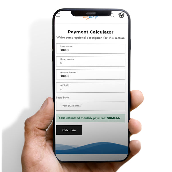 Payment  Calculator Snippet For Dawn Theme