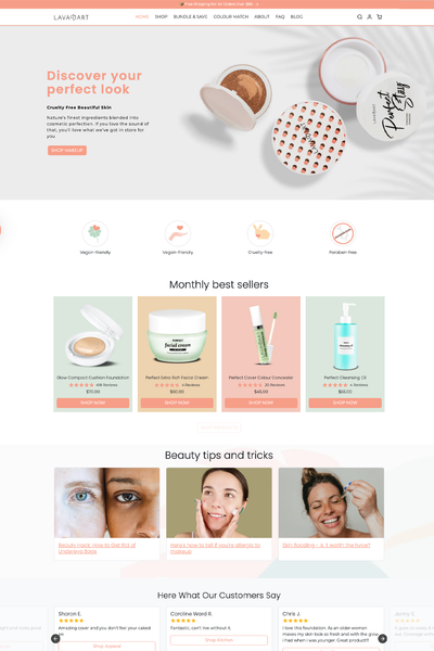 showcase of ecomify theme by customer  store
