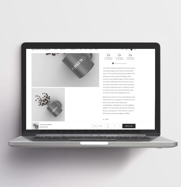 Sticky Add To Cart with Variant Option  for Dawn Theme