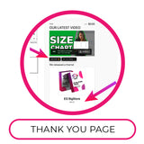 How to edit Shopify thank you page