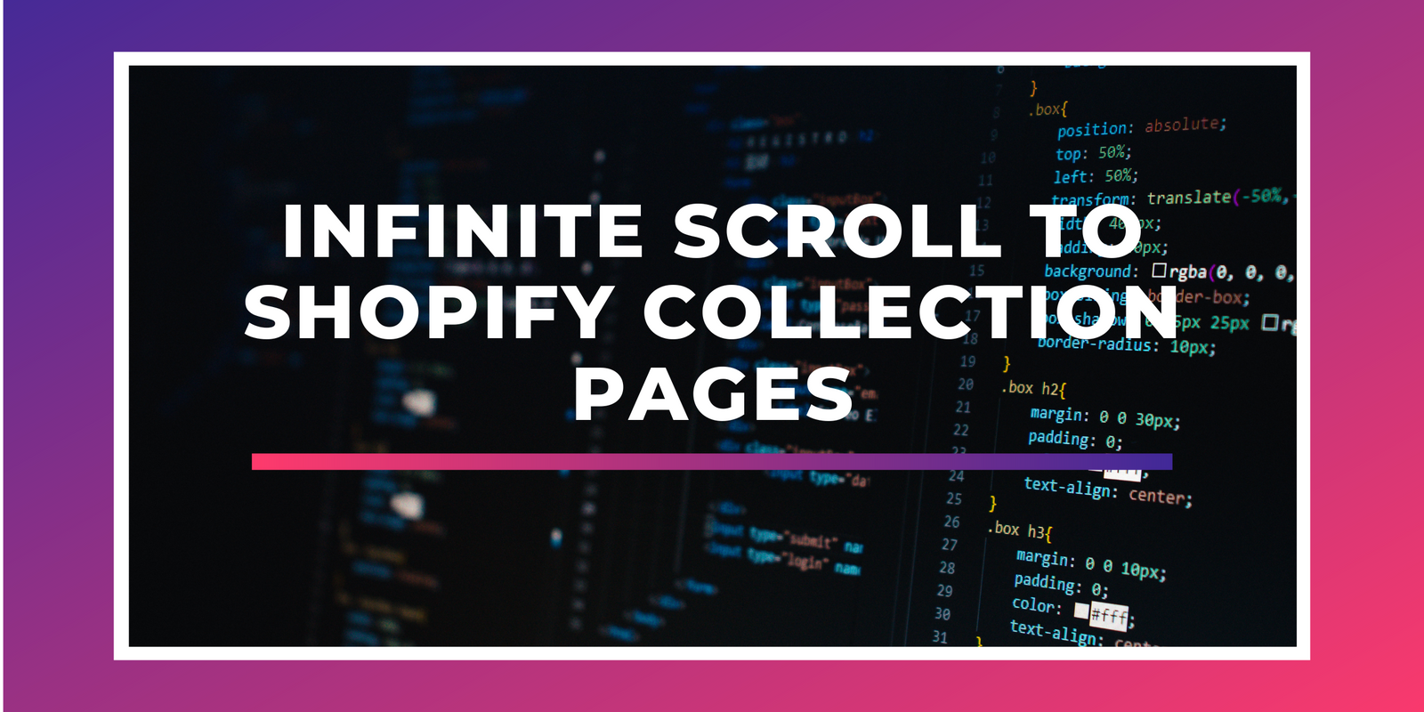 How to add infinite scroll pagination to Shopify collection pages