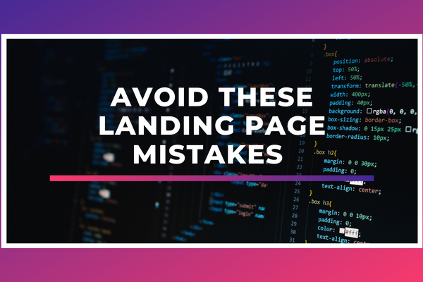 Avoid These Landing Page Mistakes Today on Your Shopify Store