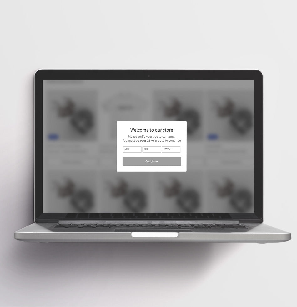 Age Verification 18+ – Dawn Theme Age Check Modal