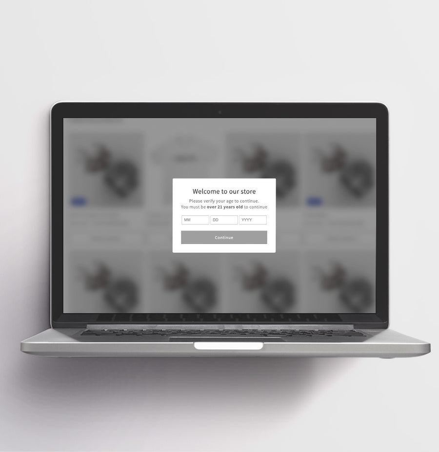 Age Verification 18+ – Dawn Theme Age Check Modal