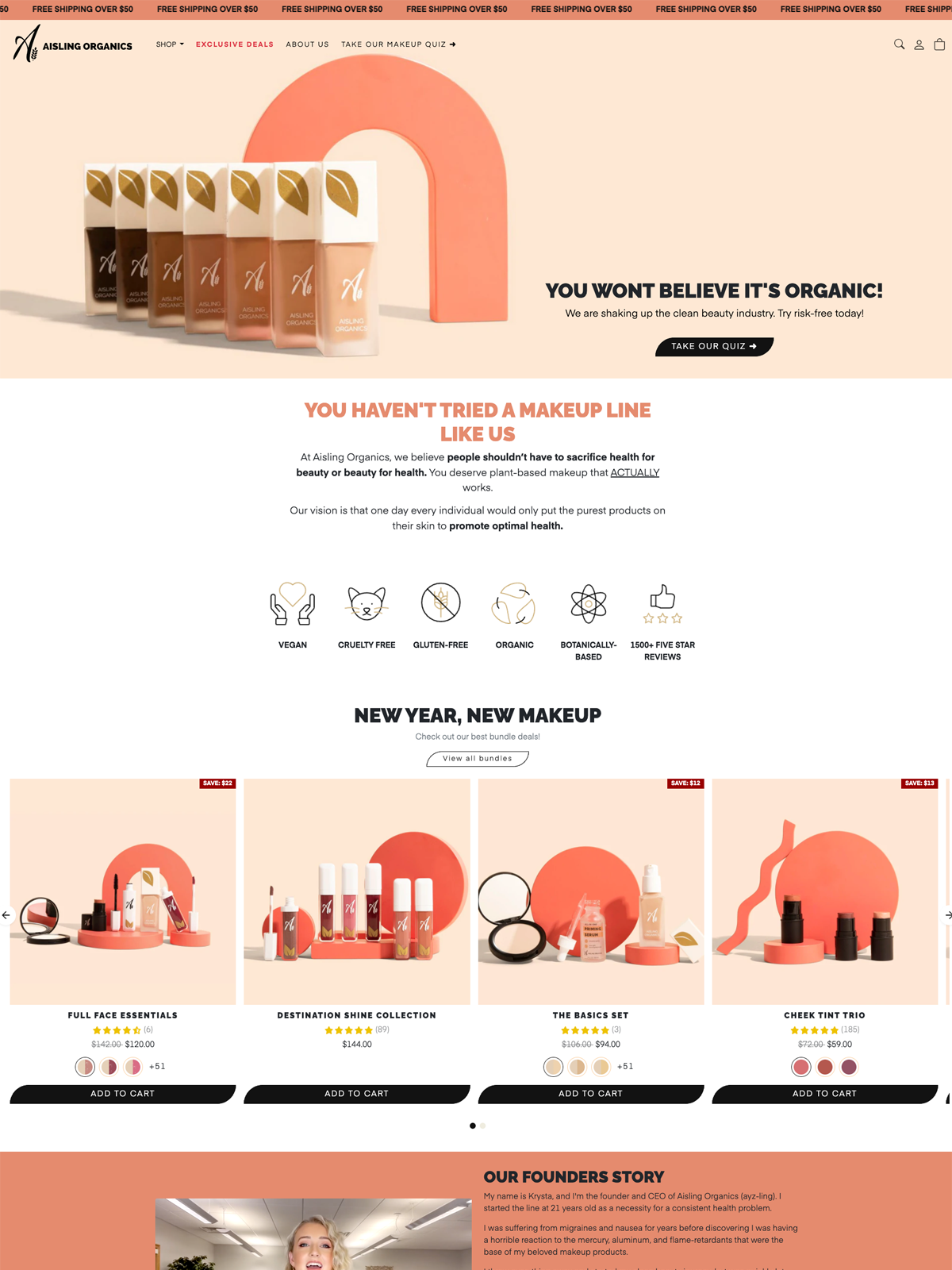 custom shopify theme  after  image  portfolio by ecomgraduates 