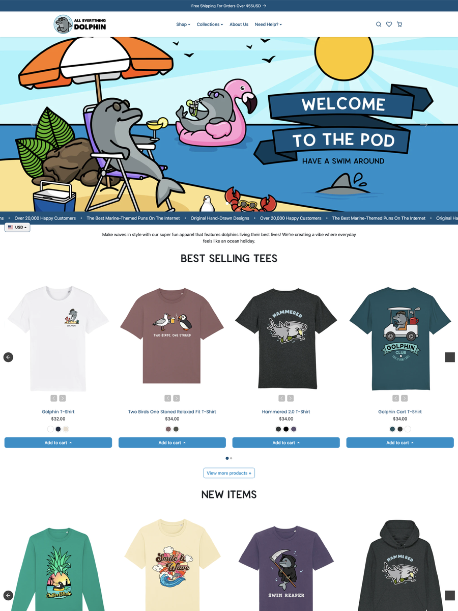 showcase of ecomify theme by customer  store