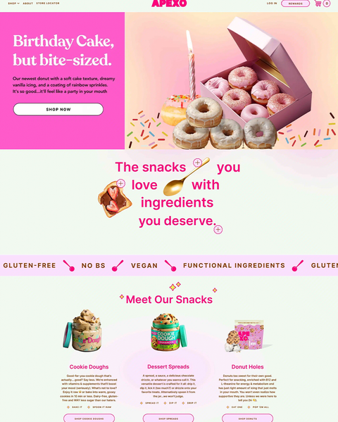 Store audit  screenshot  of the store 