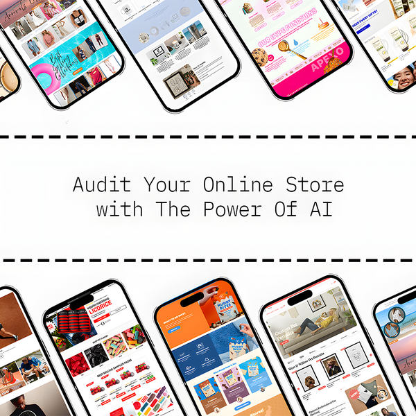 Audit your online store with the power of AI
