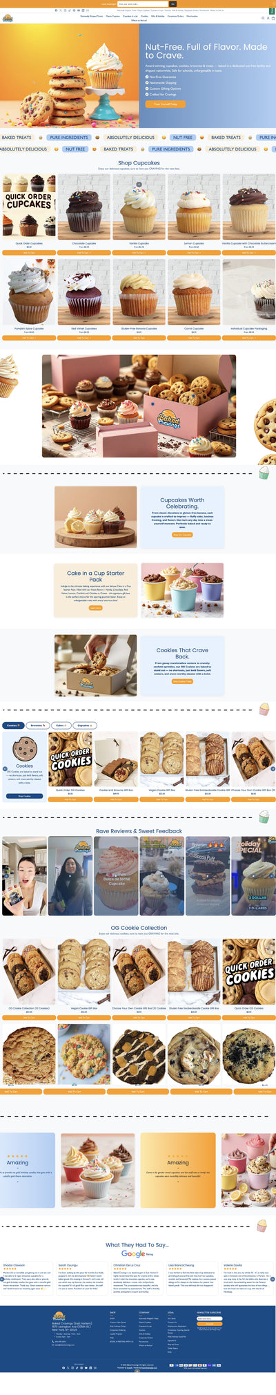 Showcase of website Storefront