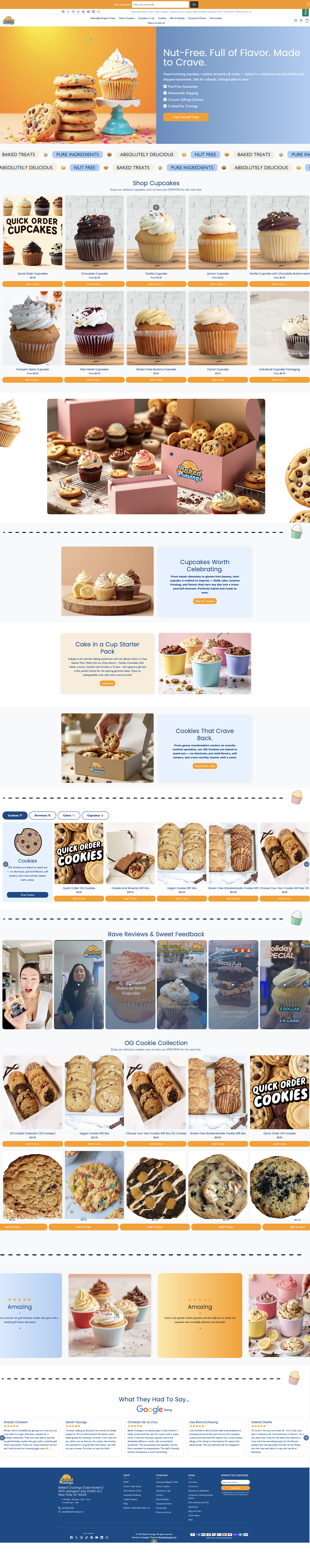 baked cravigns homepage