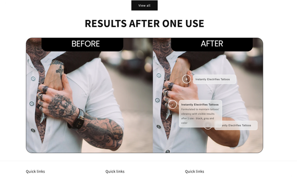 Results Before & After Dawn Theme 15.02