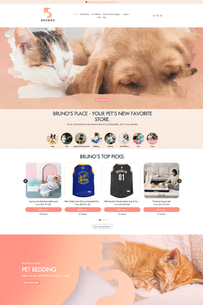 showcase of ecomify theme by customer  store