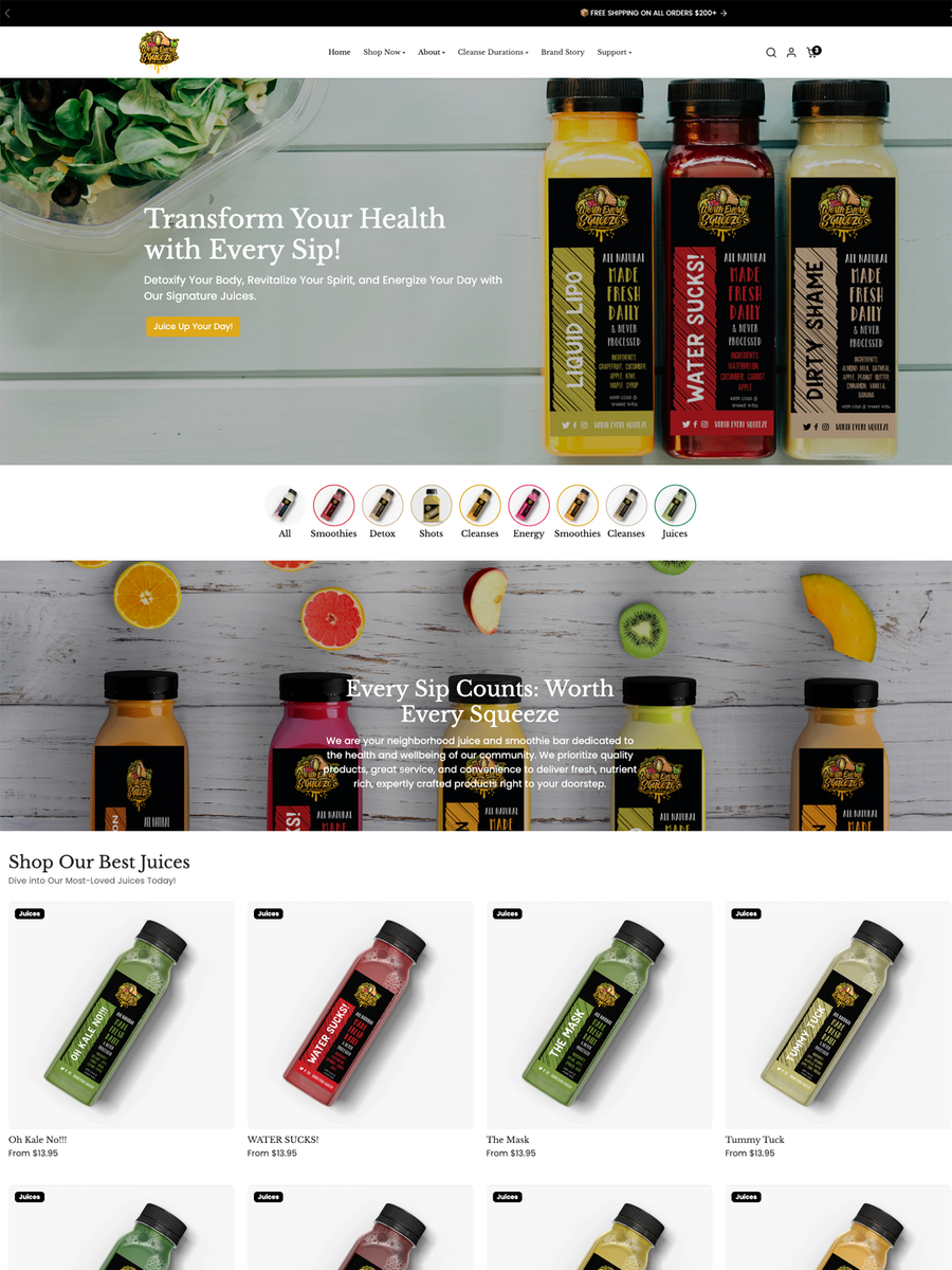 showcase of ecomify theme by customer  store