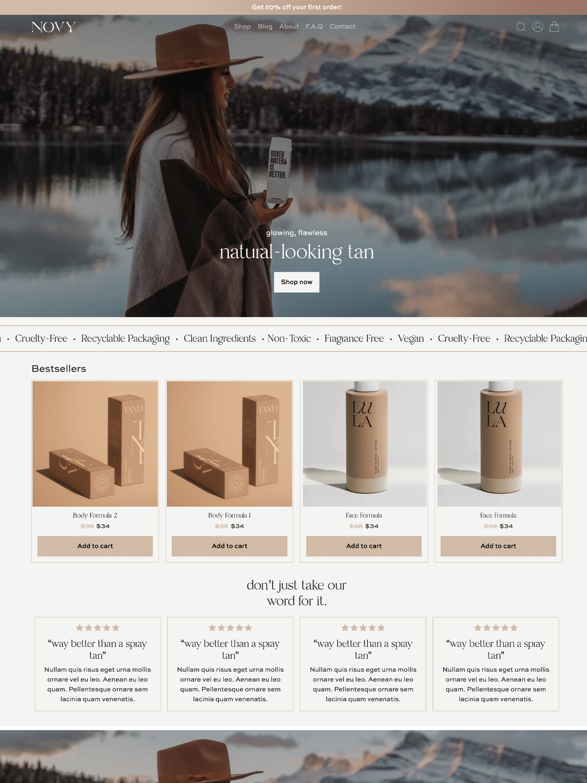 showcase of ecomify theme by customer  store