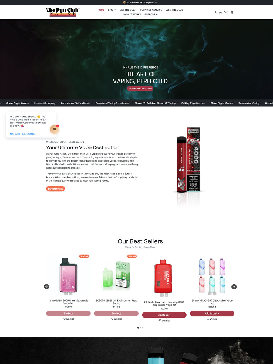 showcase of ecomify theme by customer  store