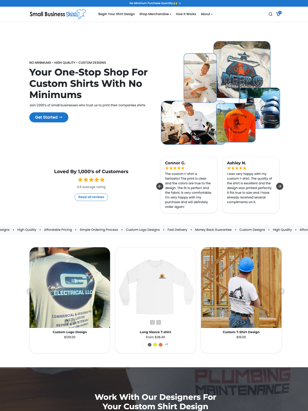 showcase of ecomify theme by customer  store