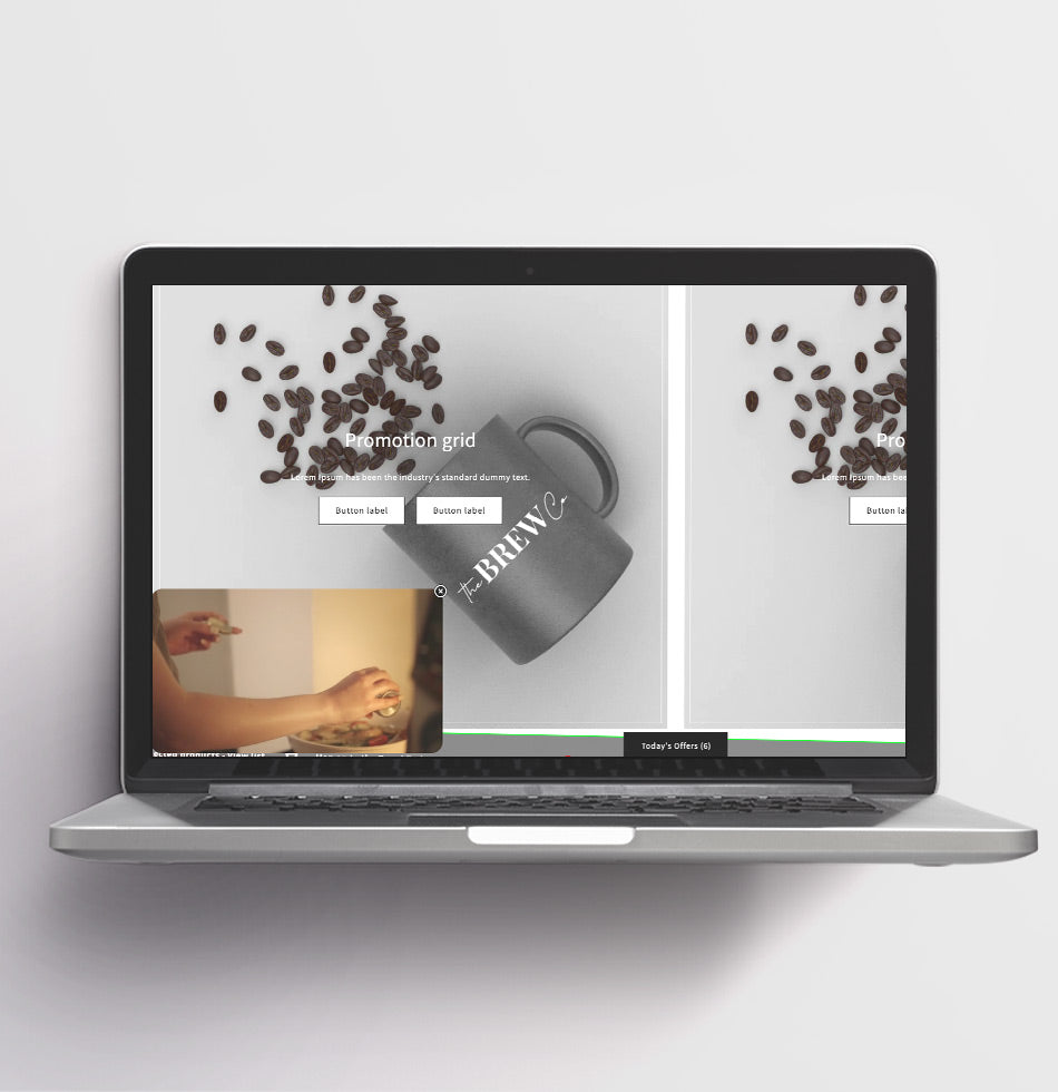 Sticky  Video Testimonial For Dawn Theme