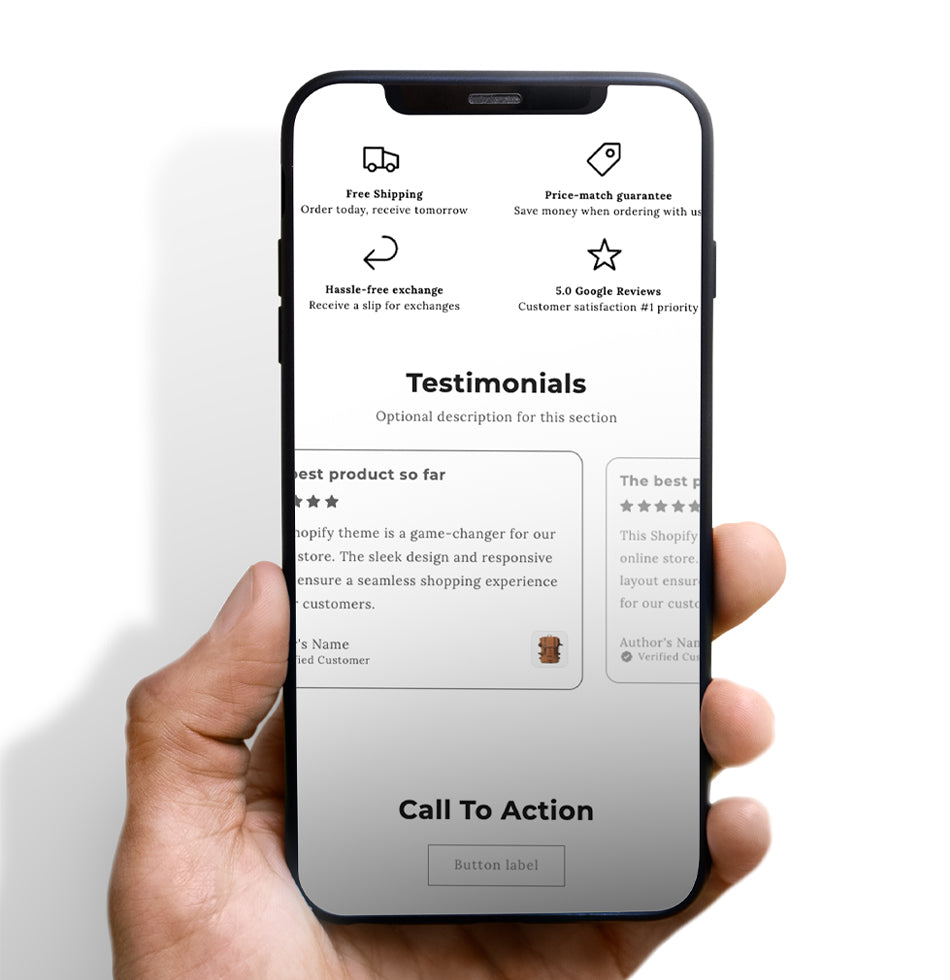 Icon List  for Shopify Theme