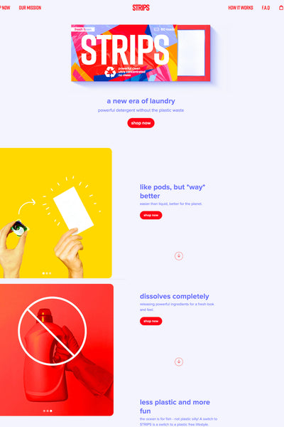 trystripes  Custom Built  Shopify Theme