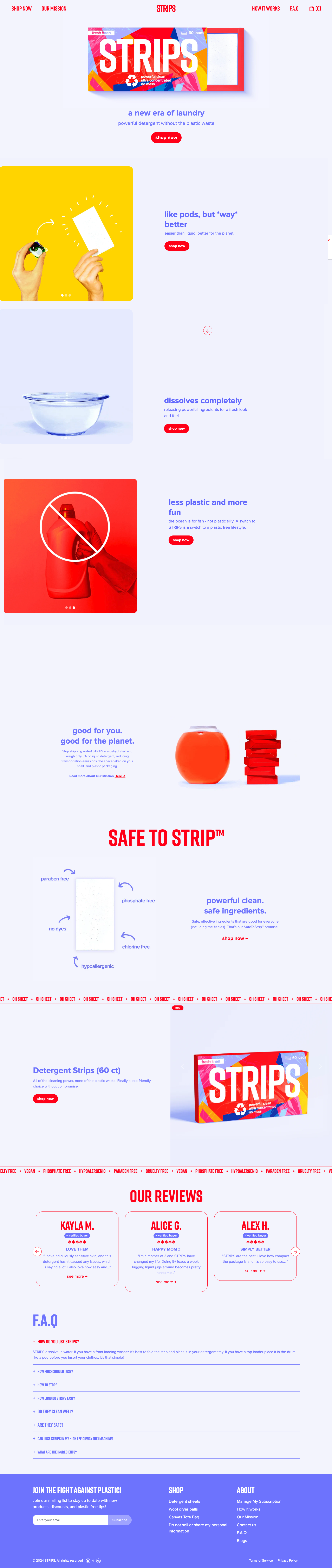 trystripes homepage
