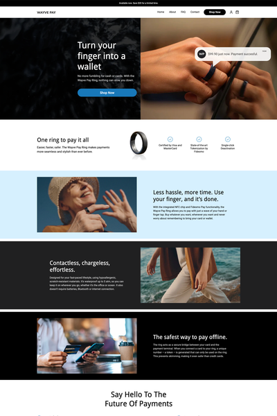 Custom Built  Shopify Theme