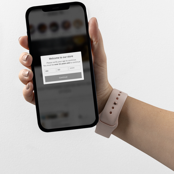 How to add  age verification to Shopify